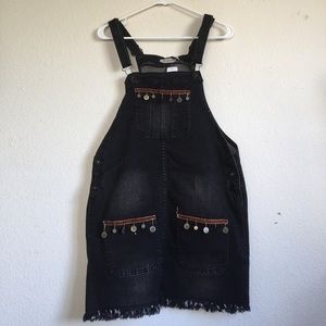 LF denim skirt overall